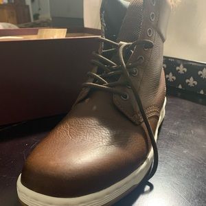 Brown leather DrMartens